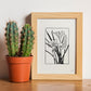 Boquet of Tiger Lily-Artwork-Nacnic-Nacnic Estudio SL