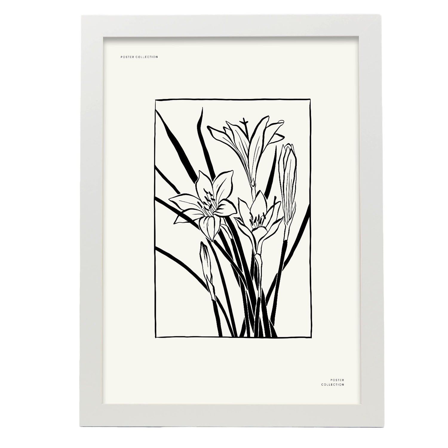 Boquet of Tiger Lily-Artwork-Nacnic-A3-Marco Blanco-Nacnic Estudio SL