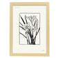 Boquet of Tiger Lily-Artwork-Nacnic-A3-Marco Madera clara-Nacnic Estudio SL