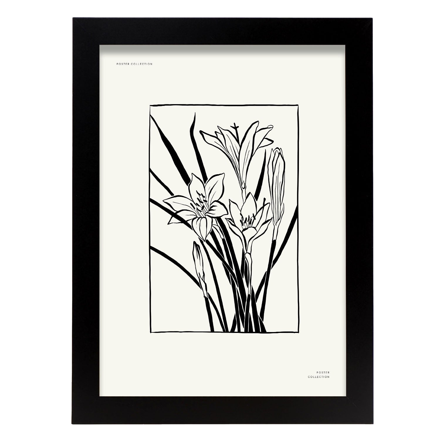 Boquet of Tiger Lily-Artwork-Nacnic-A4-Sin marco-Nacnic Estudio SL