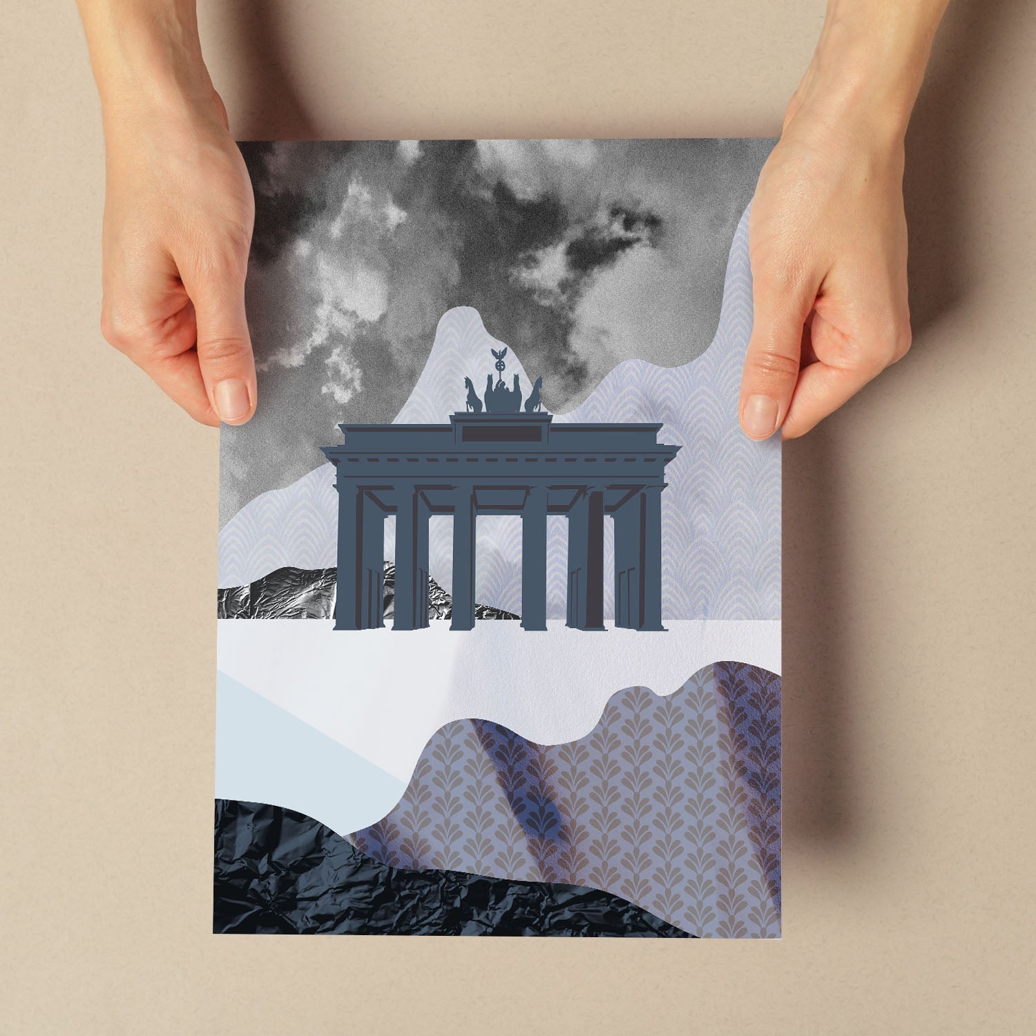 Brandenburg Gate-Artwork-Nacnic-Nacnic Estudio SL