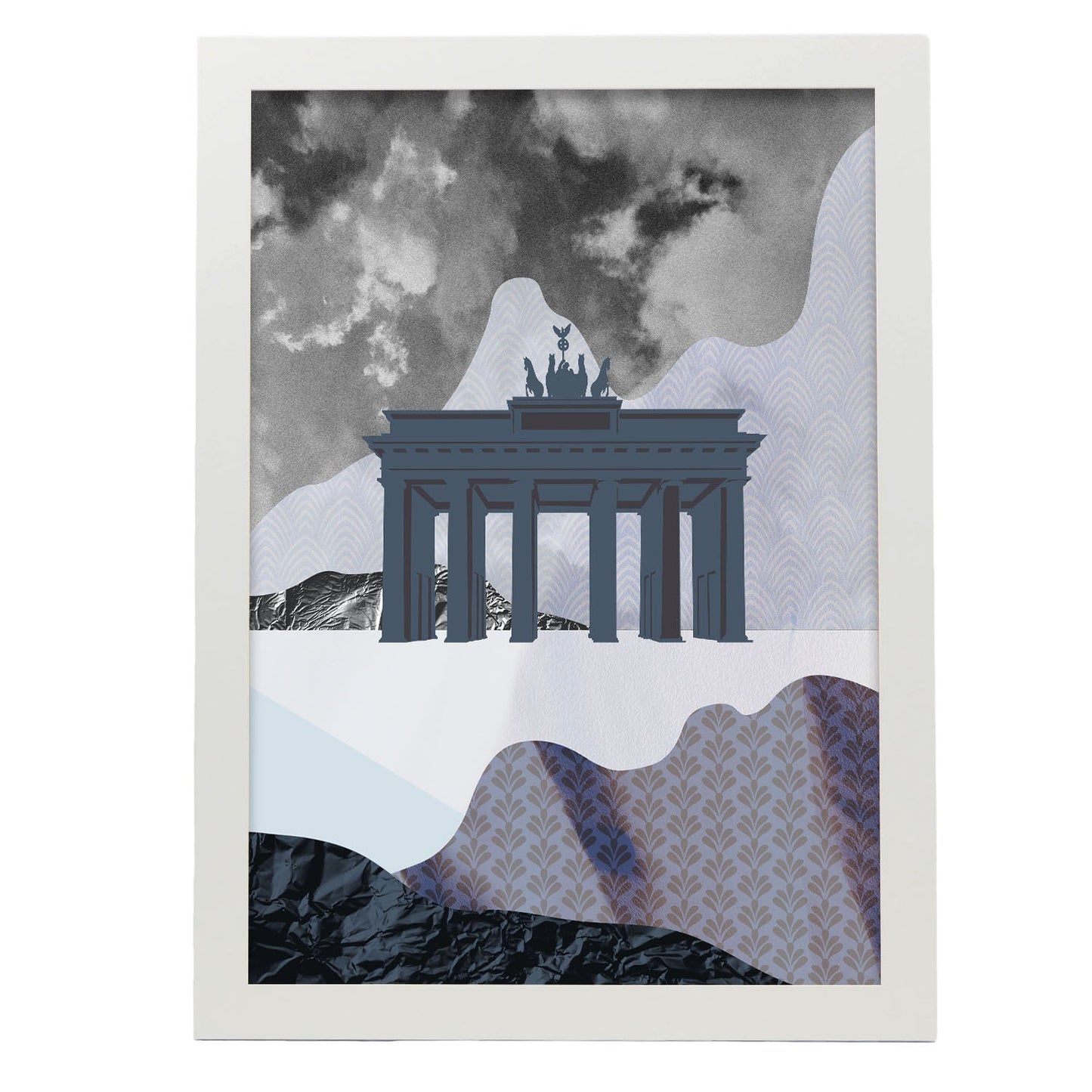 Brandenburg Gate-Artwork-Nacnic-A3-Marco Blanco-Nacnic Estudio SL