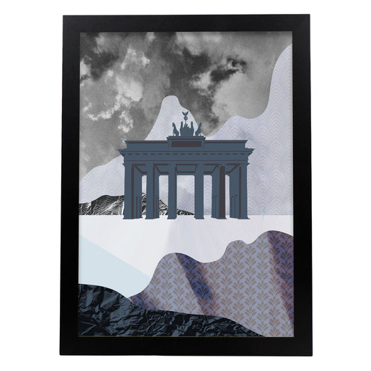 Brandenburg Gate-Artwork-Nacnic-A3-Sin marco-Nacnic Estudio SL