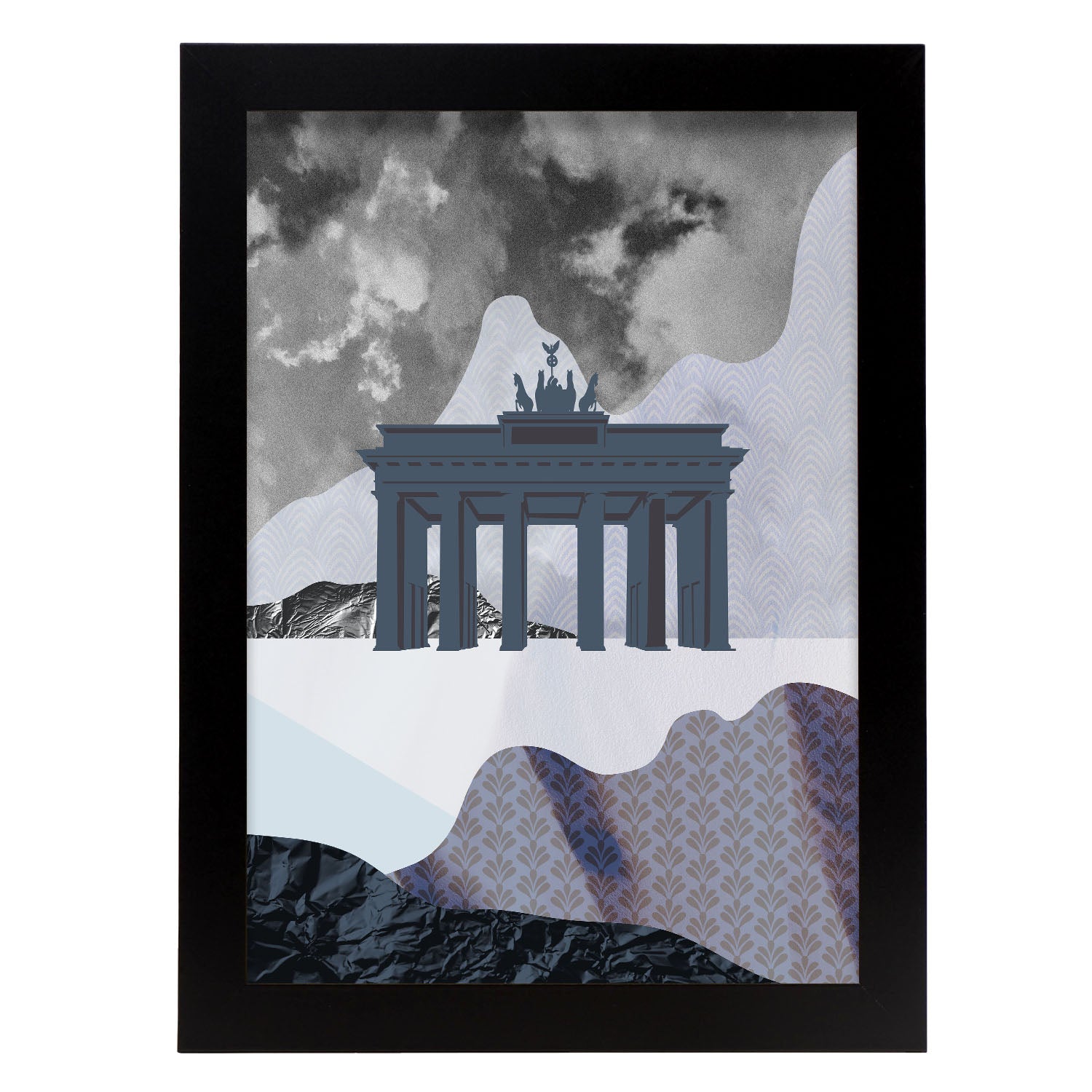 Brandenburg Gate-Artwork-Nacnic-A4-Sin marco-Nacnic Estudio SL
