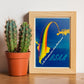 BSAA-Vintage-airline-poster-Artwork-Nacnic-Nacnic Estudio SL