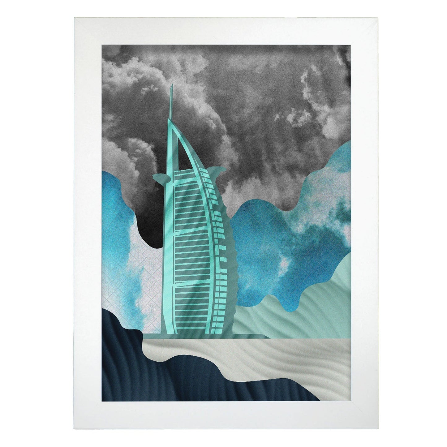 Burj Al Arab-Artwork-Nacnic-A4-Marco Blanco-Nacnic Estudio SL