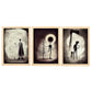 Burton style Animal Illustrations and Posters inspired by Burton's Dark and Goth art Interior Design and Decoration Sets Collection 14-Artwork-Nacnic-A4-Marco Madera clara-Nacnic Estudio SL