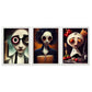 Burton style Animal Illustrations and Posters inspired by Burton's Dark and Goth art Interior Design and Decoration Sets Collection 18-Artwork-Nacnic-A4-Marco Blanco-Nacnic Estudio SL