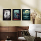 Burton style Animal Illustrations and Posters inspired by Burton's Dark and Goth art Interior Design and Decoration Sets Collection 25-Artwork-Nacnic-Nacnic Estudio SL
