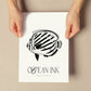 Butterflyfish Stencils-Artwork-Nacnic-Nacnic Estudio SL