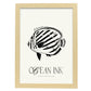 Butterflyfish Stencils-Artwork-Nacnic-A3-Marco Madera clara-Nacnic Estudio SL