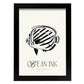 Butterflyfish Stencils-Artwork-Nacnic-A4-Sin marco-Nacnic Estudio SL