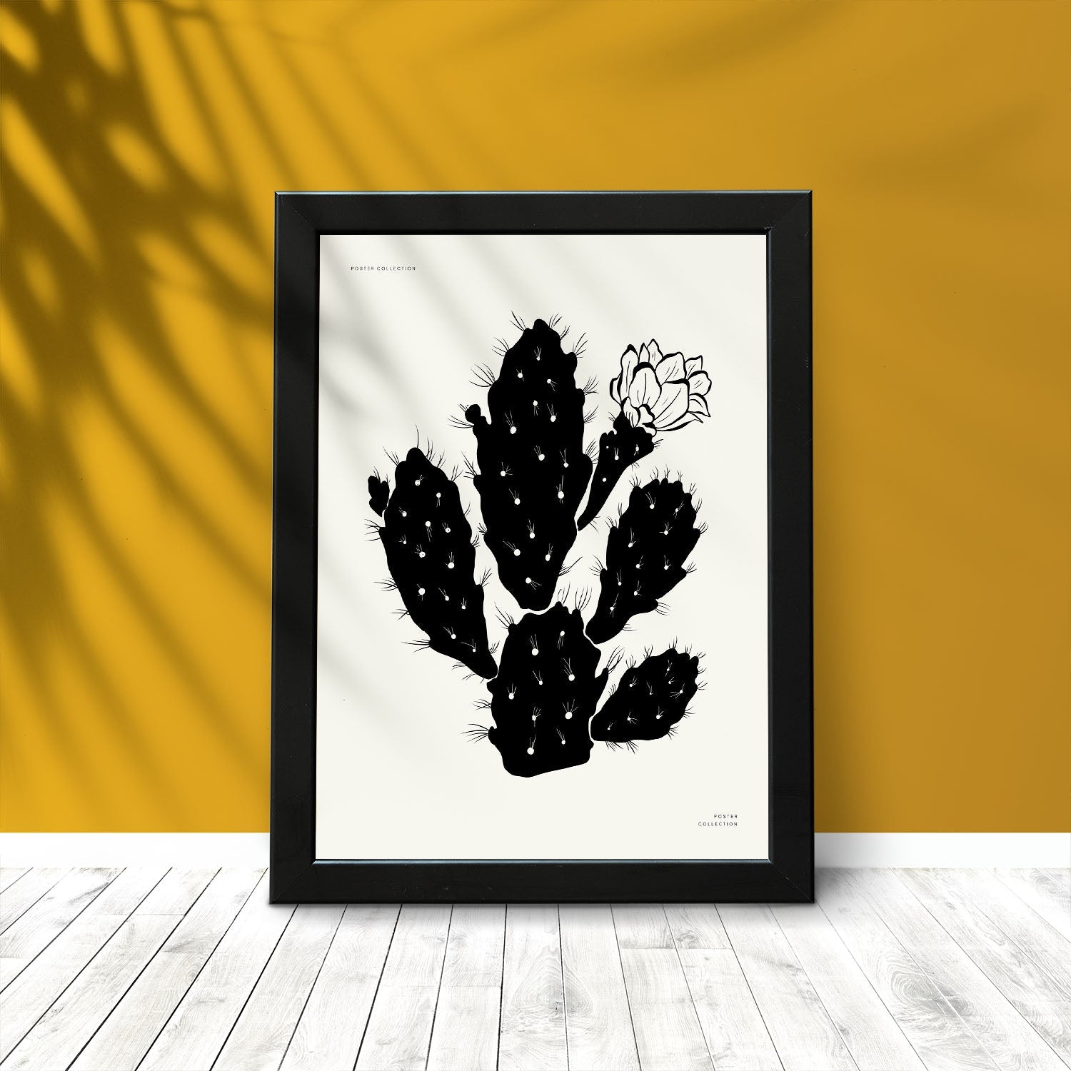 Poster de cactus dibujado. Lámina de Espinas de color – Nacnic Estudio SL