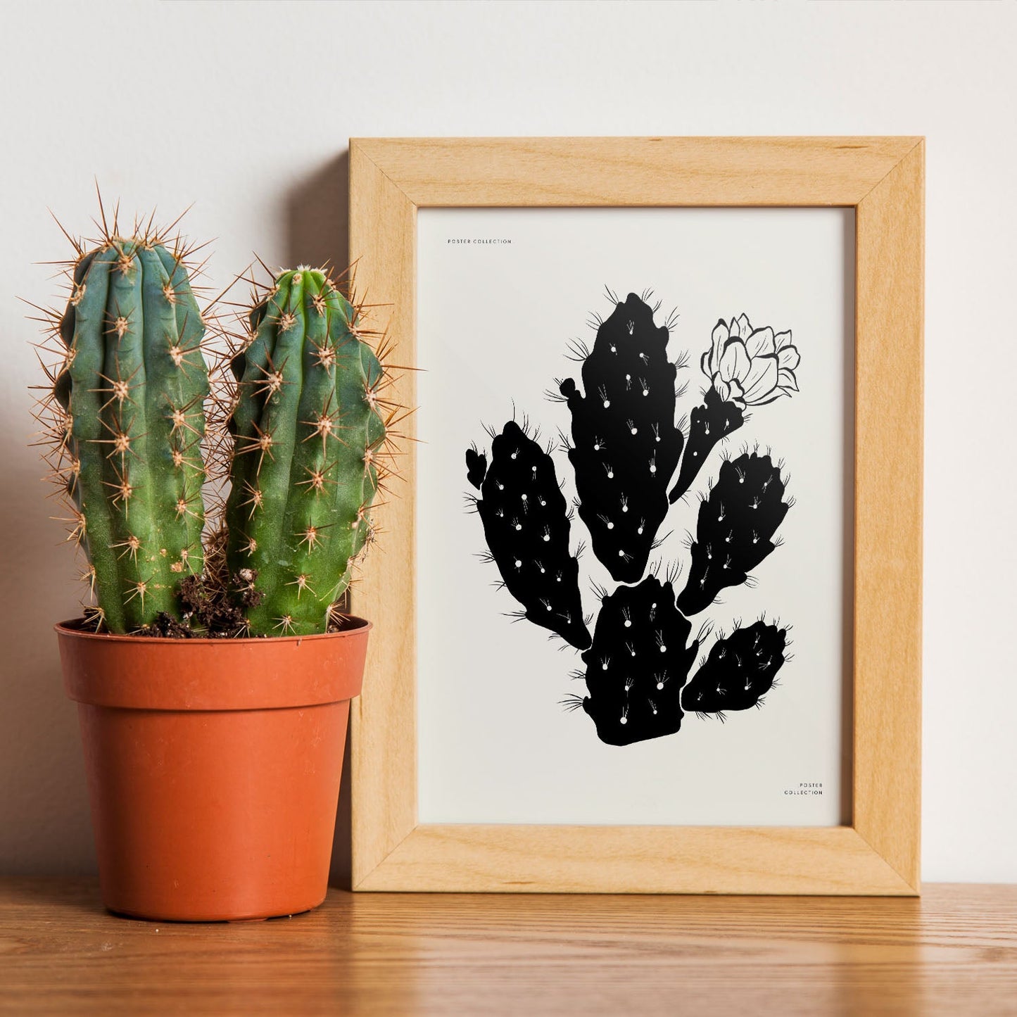Cactus Flower-Artwork-Nacnic-Nacnic Estudio SL