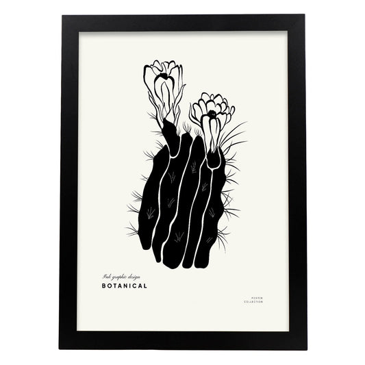 Cactus Flowers-Artwork-Nacnic-A3-Sin marco-Nacnic Estudio SL