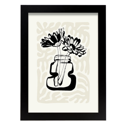 Calendula Flowers-Artwork-Nacnic-A4-Sin marco-Nacnic Estudio SL