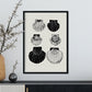 Calico Scallops-Artwork-Nacnic-Nacnic Estudio SL