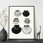 Calico Scallops-Artwork-Nacnic-Nacnic Estudio SL
