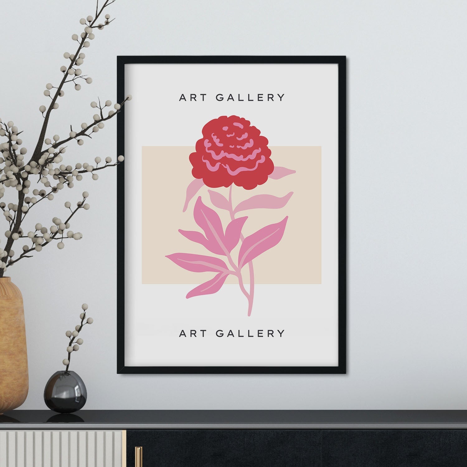 Camellia Flower-Artwork-Nacnic-Nacnic Estudio SL