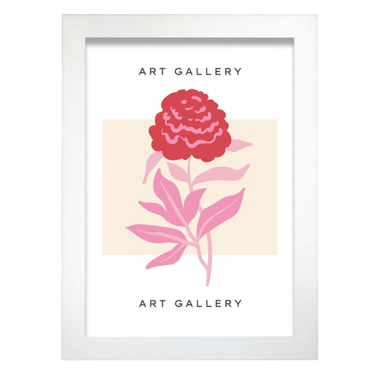 Camellia Flower-Artwork-Nacnic-A4-Marco Blanco-Nacnic Estudio SL