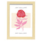 Camellia Flower-Artwork-Nacnic-A4-Marco Madera clara-Nacnic Estudio SL