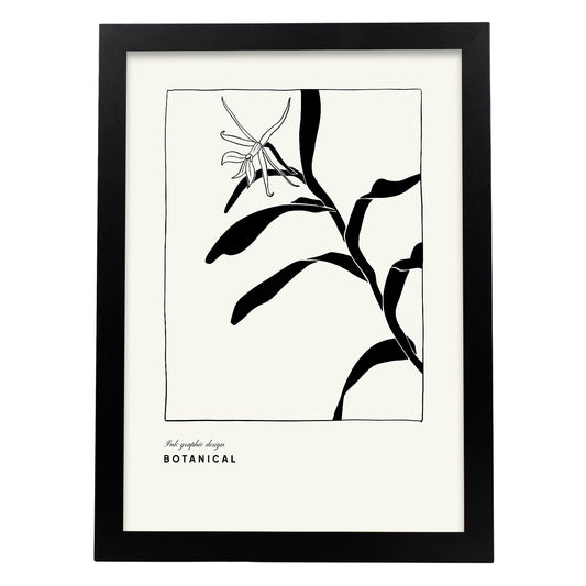 Cannna Plant-Artwork-Nacnic-A3-Sin marco-Nacnic Estudio SL