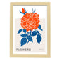 Carnation FLower Bud-Artwork-Nacnic-A3-Marco Madera clara-Nacnic Estudio SL