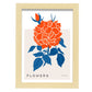 Carnation FLower Bud-Artwork-Nacnic-A4-Marco Madera clara-Nacnic Estudio SL