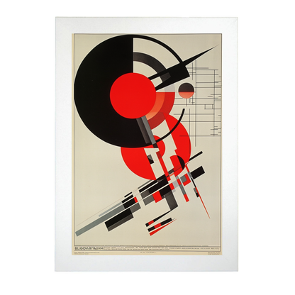 Cartel BAUHAUS por Laszlo Moholy-Nagy
