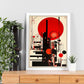 Póster de Cartel BAUHAUS RED SUN
