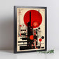 Póster de Cartel BAUHAUS RED SUN