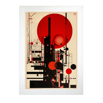 Póster de Cartel BAUHAUS RED SUN