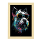 Lámina de Schnauzer con Elvis