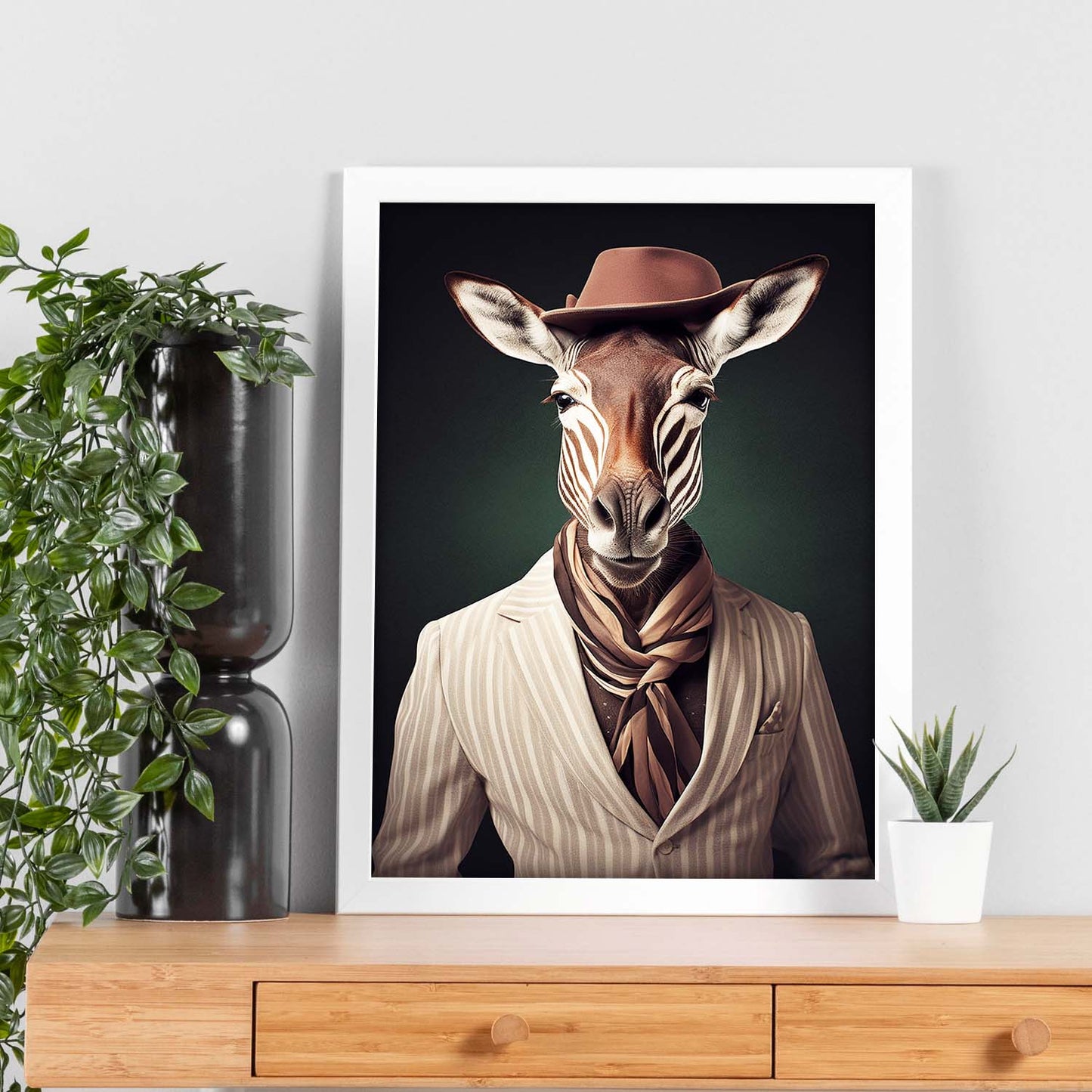 Cartel de Okapis de Moda