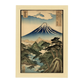 Cartel del artista Katsushika Hokusai