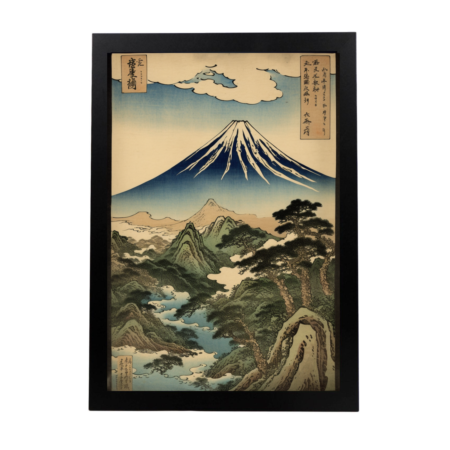 Cartel del artista Katsushika Hokusai