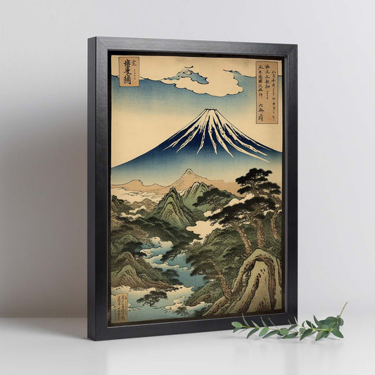 Cartel del artista Katsushika Hokusai
