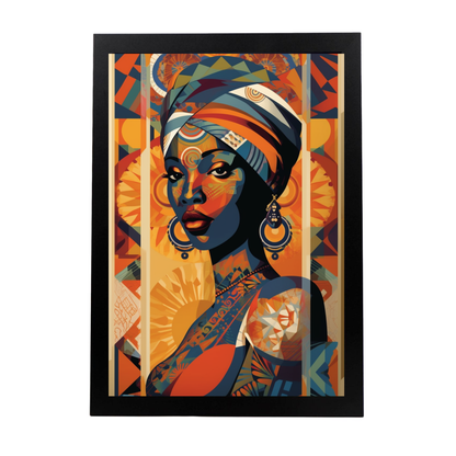 Póster de la Reina Africana