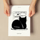 Cat Window-Artwork-Nacnic-Nacnic Estudio SL