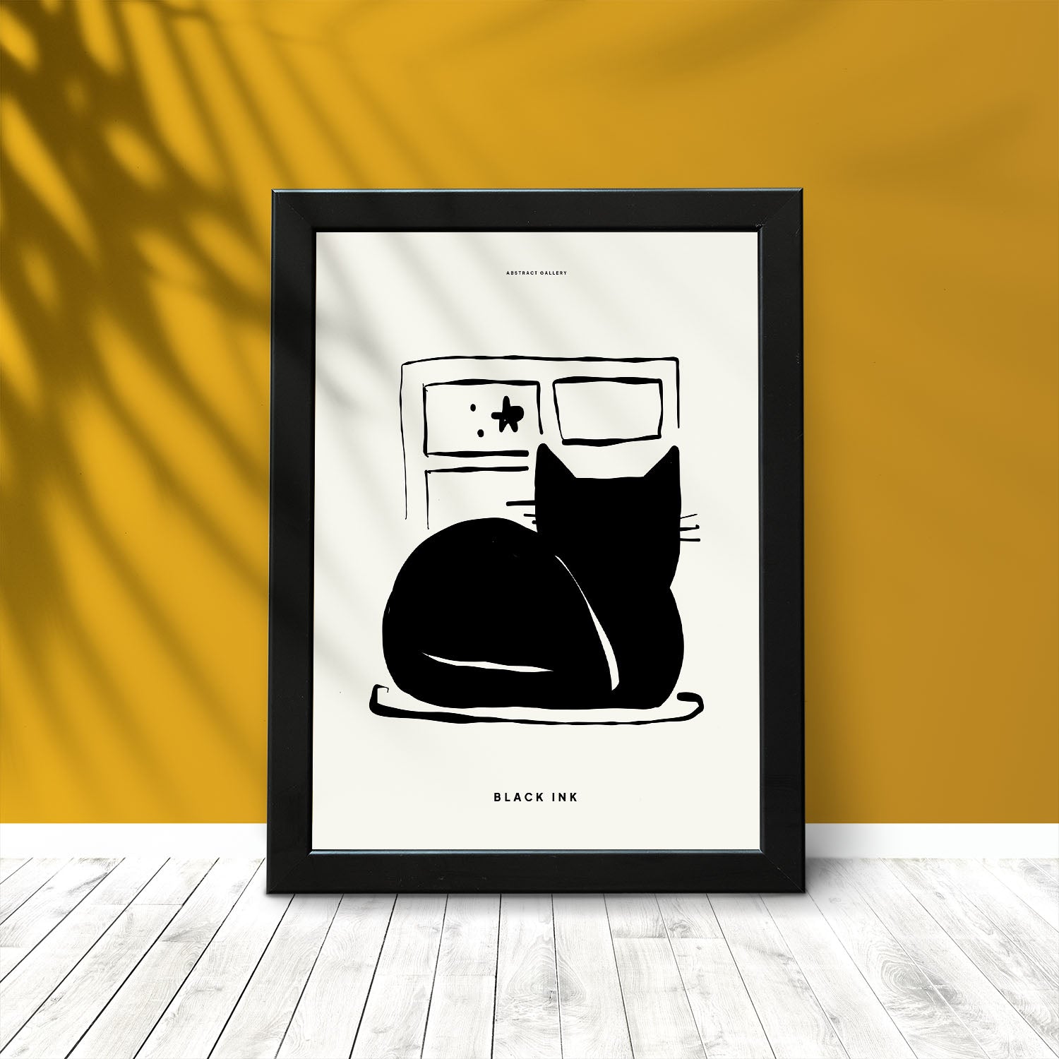 Cat Window-Artwork-Nacnic-Nacnic Estudio SL