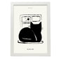 Cat Window-Artwork-Nacnic-A3-Marco Blanco-Nacnic Estudio SL