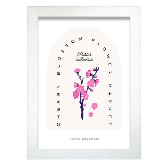 Cherry Blossom-Artwork-Nacnic-A4-Marco Blanco-Nacnic Estudio SL
