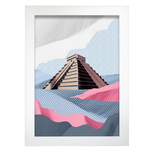 Chichen Itza-Artwork-Nacnic-A4-Marco Blanco-Nacnic Estudio SL