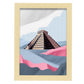 Chichen Itza-Artwork-Nacnic-A4-Marco Madera clara-Nacnic Estudio SL