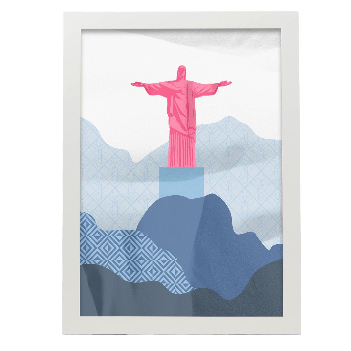 Christ the Redeemer-Artwork-Nacnic-A3-Marco Blanco-Nacnic Estudio SL
