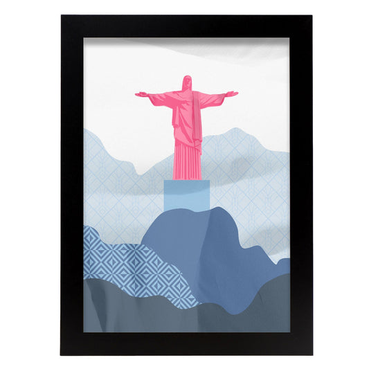 Christ the Redeemer-Artwork-Nacnic-A4-Sin marco-Nacnic Estudio SL