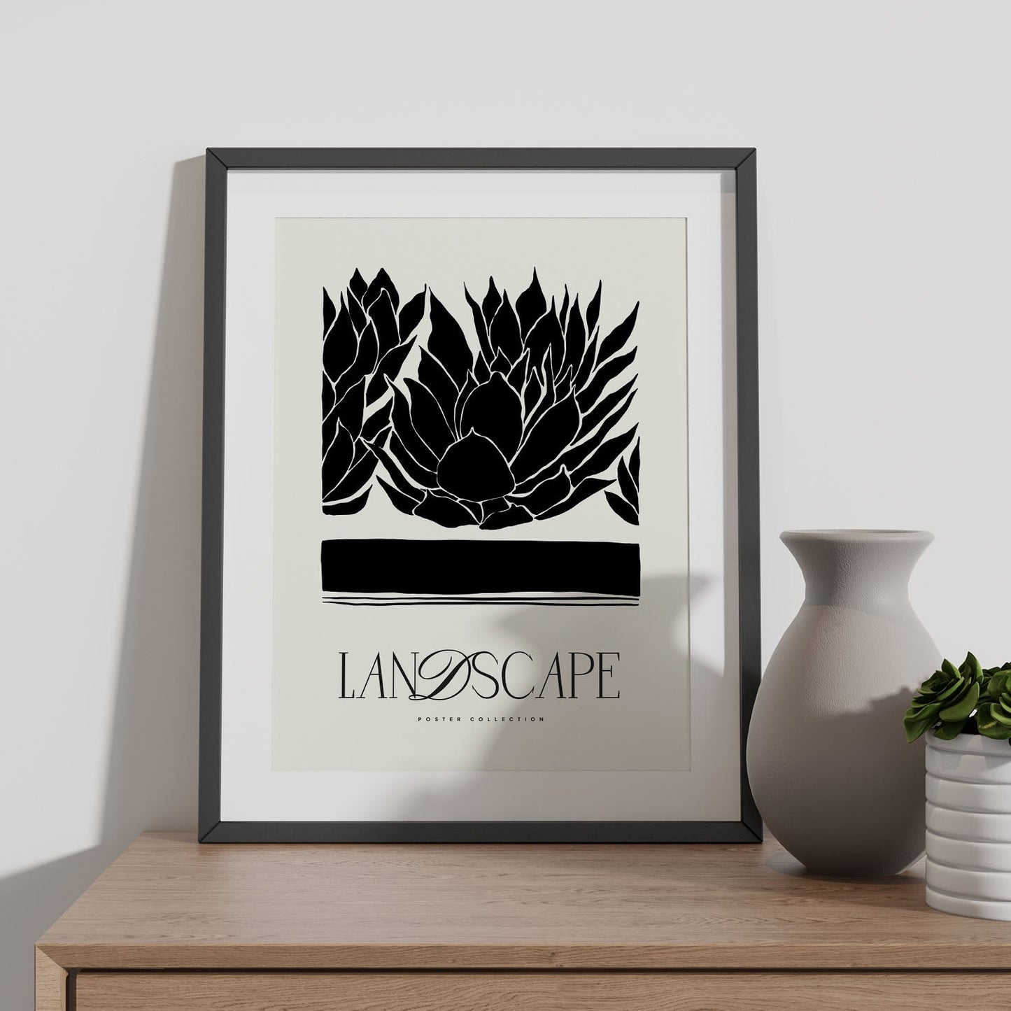 Closeup Succulents-Artwork-Nacnic-Nacnic Estudio SL
