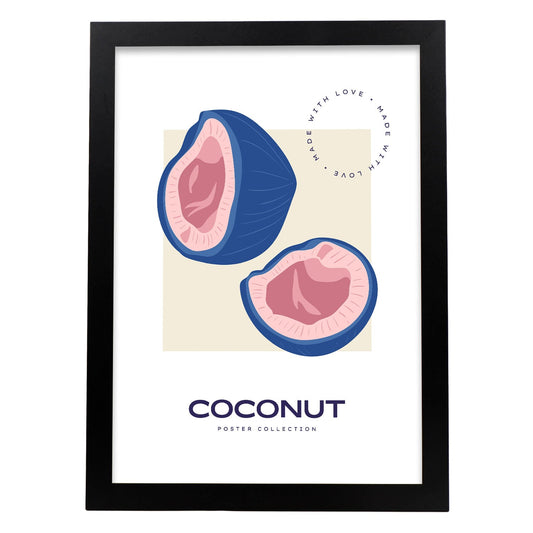 Coconut-Artwork-Nacnic-A3-Sin marco-Nacnic Estudio SL