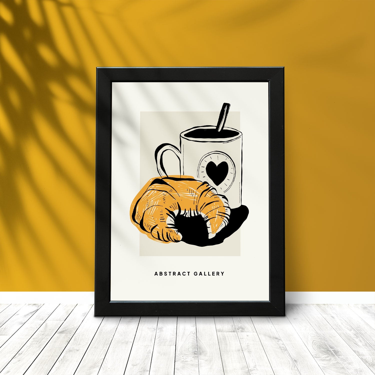 Coffee Croissant-Artwork-Nacnic-Nacnic Estudio SL