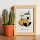 Coffee Croissant-Artwork-Nacnic-Nacnic Estudio SL